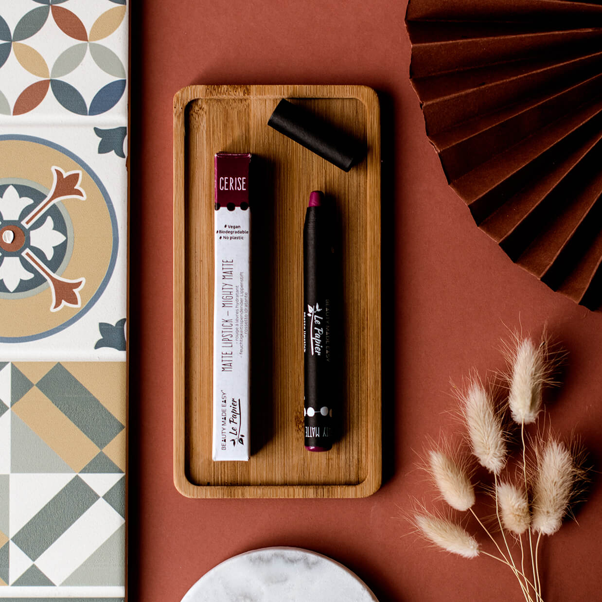 Matte Lipstick - Cerise - Life Before Plastik